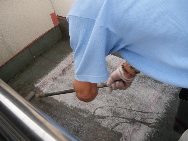 高度な技術が必要なFRP防水